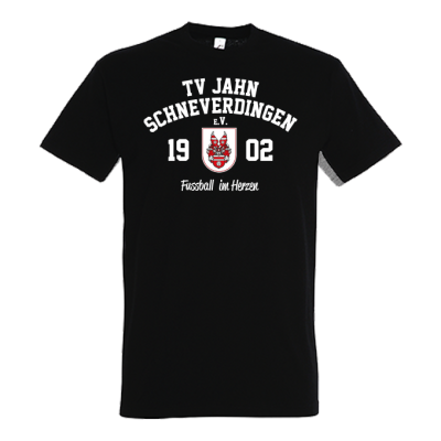 T-SHIRT TV Jahn Schneverdingen, schwarz